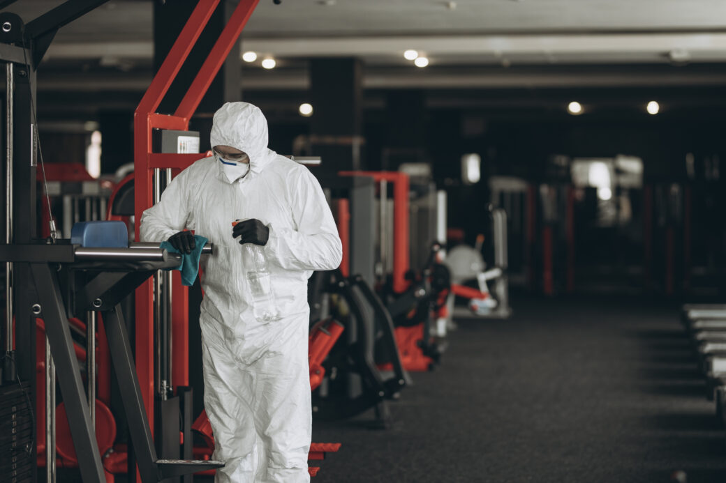 How Do You Clean A Fitness Center?