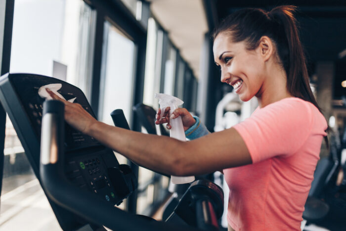 What Is Cleaning In Gym Terms?