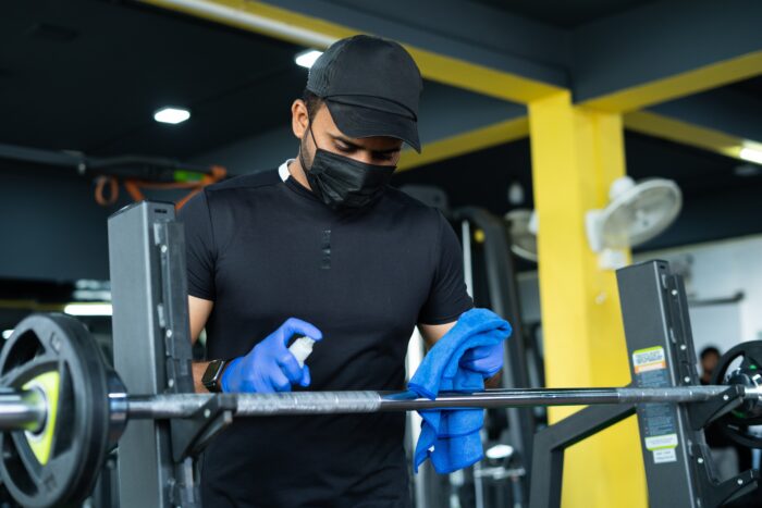 How Do You Clean Dirty Gym Equipment?