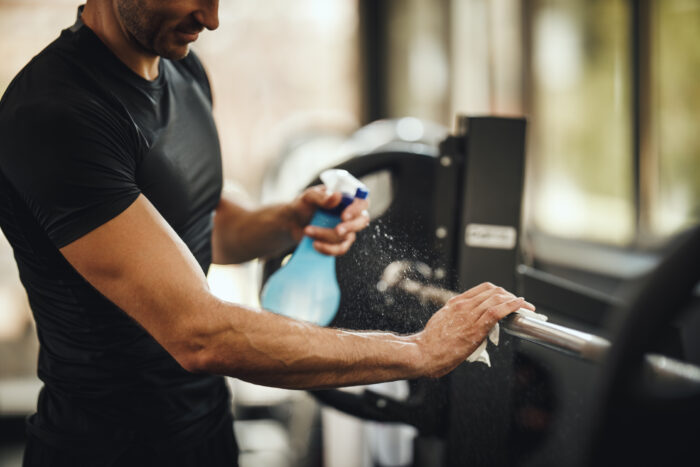 What Is The Spray Used At Gyms?