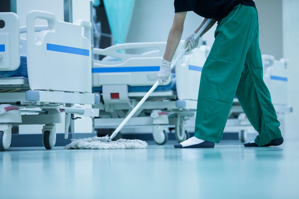 How Do Hospitals Disinfect Floors?
